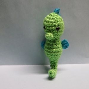 Crochet Amigurumi Seahorse